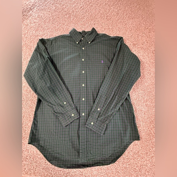 Ralph Lauren Classic Fit Button-Down Shirt – Men’s Size L - Picture 1 of 5